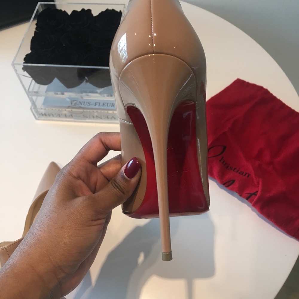 Nude patent So Kate comes with dust bag only